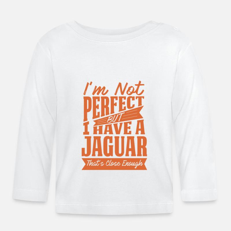 PERFEKT MIT JAGUAR Y. - Baby Bio-Langarmshirt - Weiß