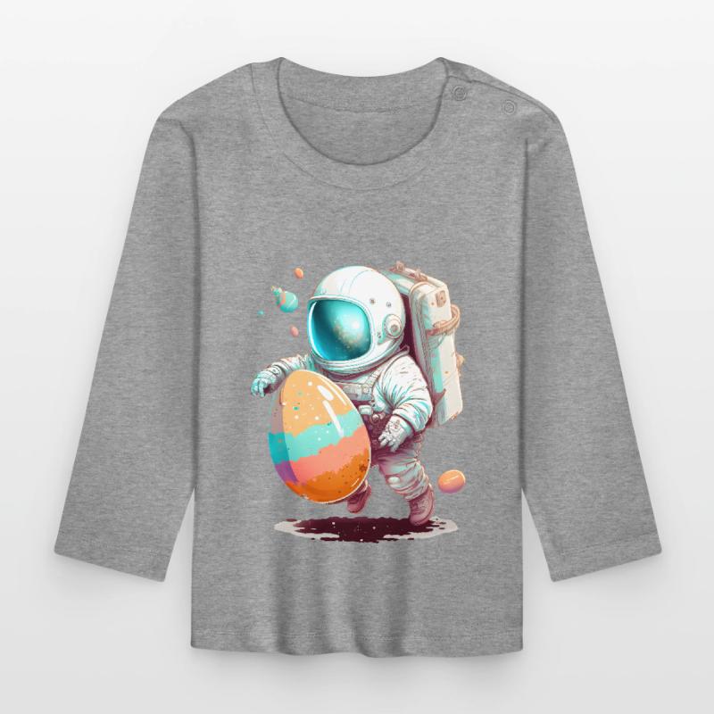 Easter Easter Bunny Easter Eve Easter Sunday Easter Egg Spring Organic Baby Long Sleeve T-Shirt