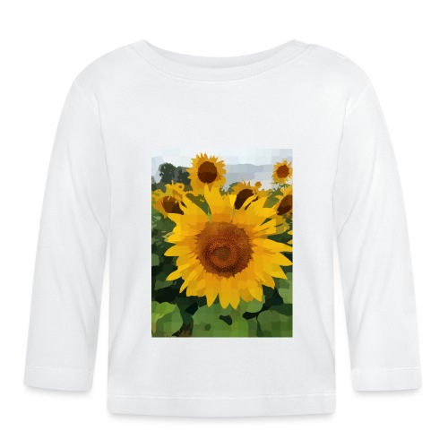 Sonnenblume - Baby Langarmshirt