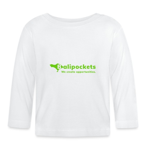 Balipockets Logo - Baby Bio-Langarmshirt