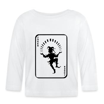 Joker 1 - T-shirt manches longues bio Bébé - blanc - Devant