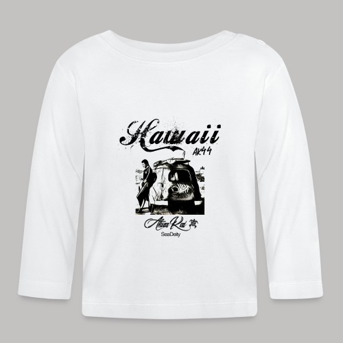 Le surfeur et son van by AkuaKai - T-shirt manches longues bio Bébé