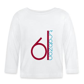 61 Trabzon - Baby Bio-Langarmshirt - Weiß - Vorne