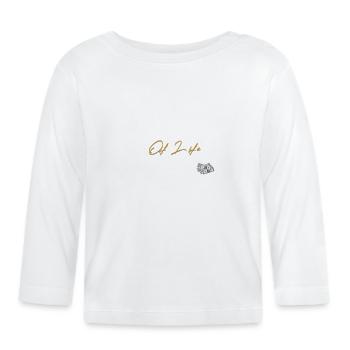Reality of Life - Organic Baby Long Sleeve T-Shirt - white - Front