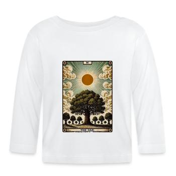 Die Eiche - Baby Bio-Langarmshirt - Weiß - Vorne