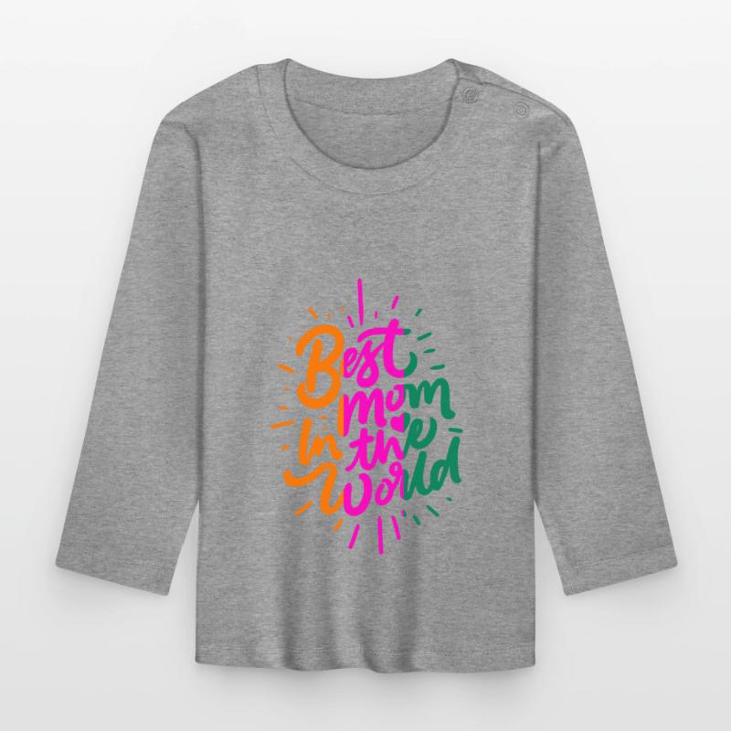 Mama Mutter Mama Mutter Mutter Mutter Mutter Mutter Baby Bio-Langarmshirt