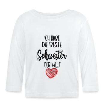 Baby Body - Baby Bio-Langarmshirt - Weiß - Vorne