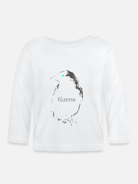 Gunni - Baby Bio-Langarmshirt - Weiß