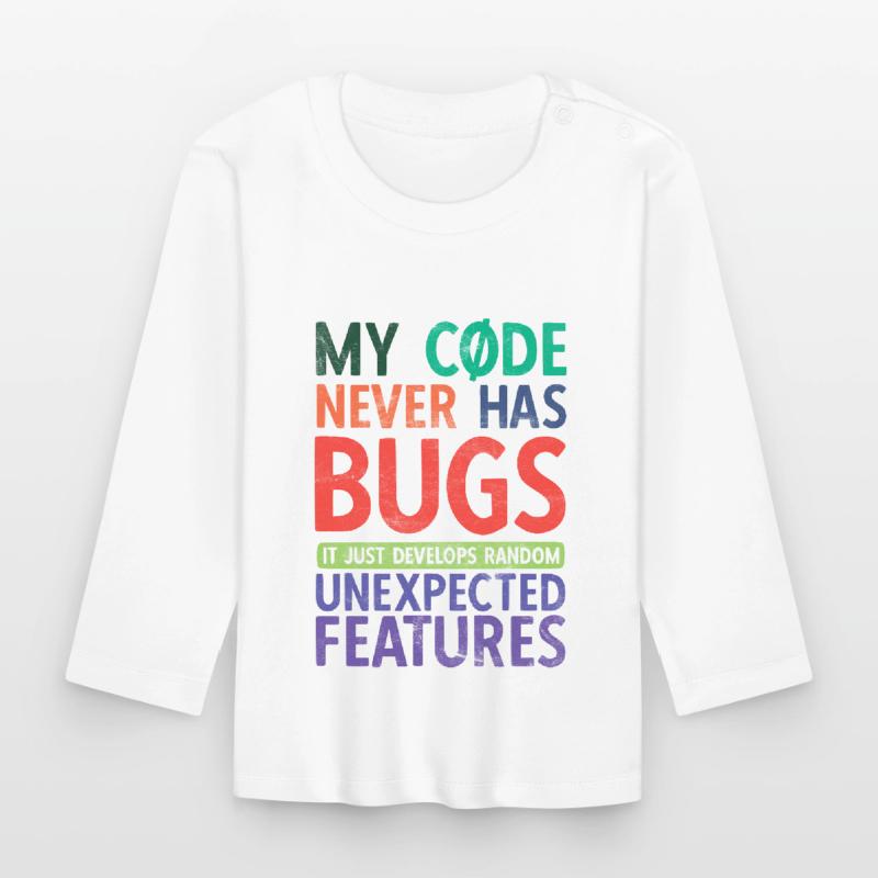 Software Ingenieur Informatiker Programmierer Baby Bio-Langarmshirt