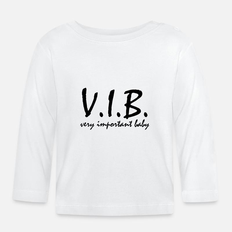 bébé vibe - T-shirt manches longues bio Bébé - blanc