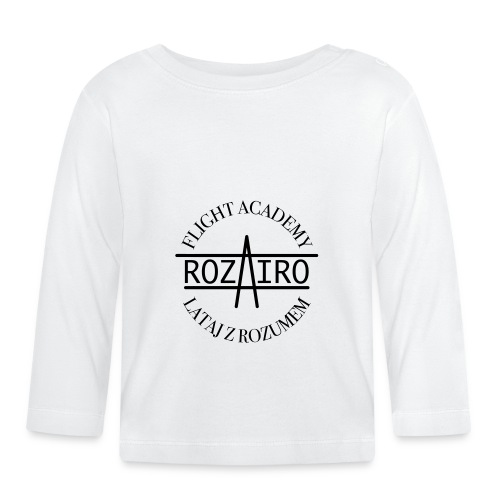 ROZAIRO LOGO - Ekologiczny koszulka niemowlęca z długim rękawem