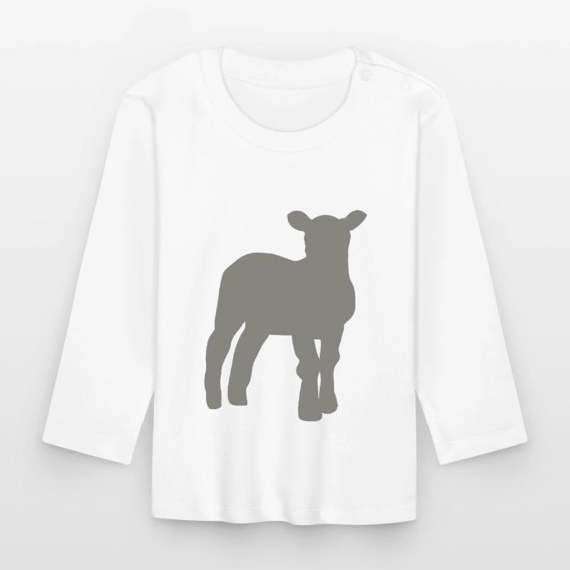 lamb Organic Baby Long Sleeve T-Shirt