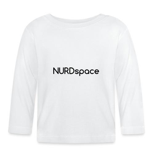 NURDspace alleen de naam - Organic Baby Long Sleeve T-Shirt