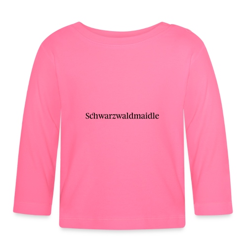 Schwarzwaldmaidle - T-Shirt - Baby Bio-Langarmshirt