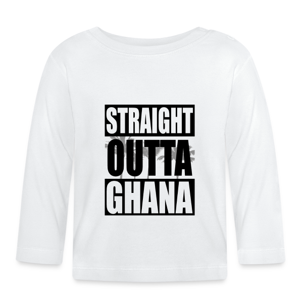 Straight Outta Ghana - Baby Langarmshirt