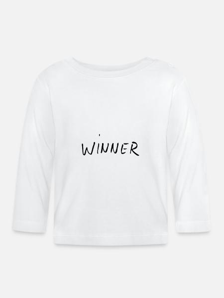 Winner - Baby Bio-Langarmshirt - Weiß