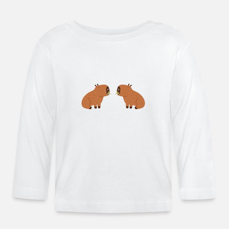 IT Geek, PC Zubehör Speichergeräte Evolution - Baby Bio-Langarmshirt - Weiß