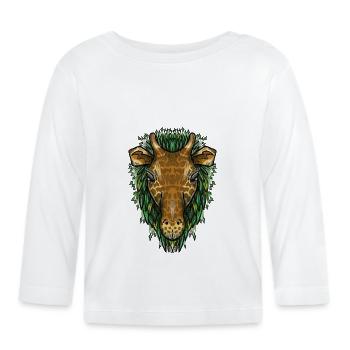 Ginny von Jon Ball - Baby Bio-Langarmshirt - Weiß - Vorne