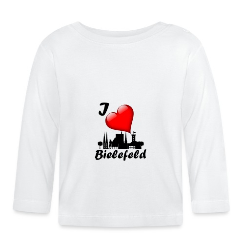 i love bielefeld - Baby Bio-Langarmshirt