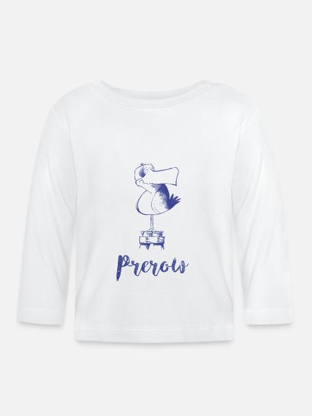 Moewe Prerow - Baby Bio-Langarmshirt - Weiß
