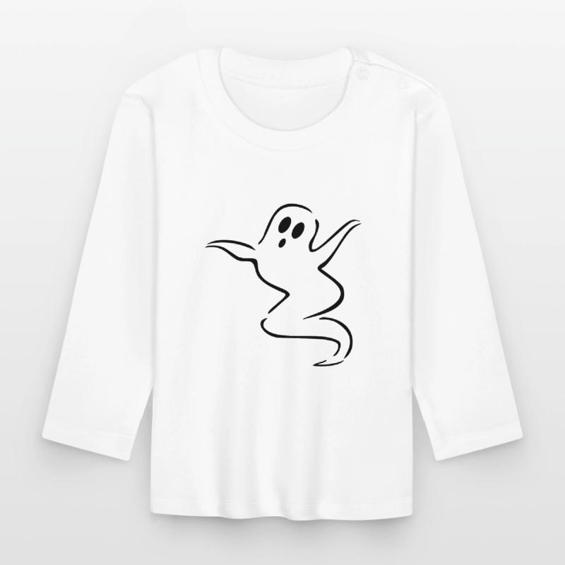 ghost Organic Baby Long Sleeve T-Shirt