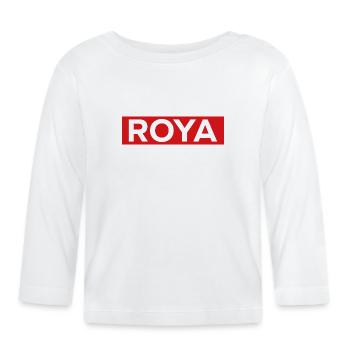 roya - T-shirt manches longues bio Bébé - blanc - Devant