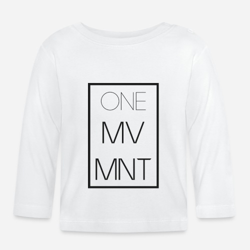 one MV MNT - Baby Langarmshirt