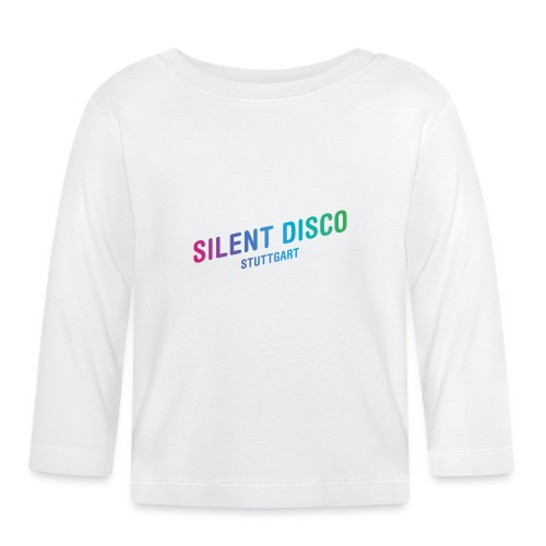 Silent Disco Stuttgart - Gradient - Baby Bio-Langarmshirt