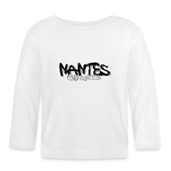 nantes - T-shirt manches longues bio Bébé - blanc - Devant