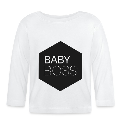 baby boss black - Baby Bio-Langarmshirt