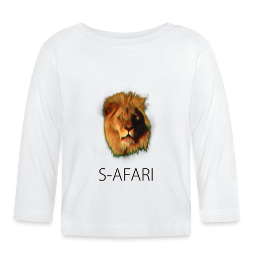 S-AFARI Lion - Organic Baby Long Sleeve T-Shirt