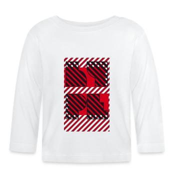 Hype - T-shirt manches longues bio Bébé - blanc - Devant