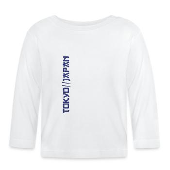 Tokyo - Organic Baby Long Sleeve T-Shirt - white - Front