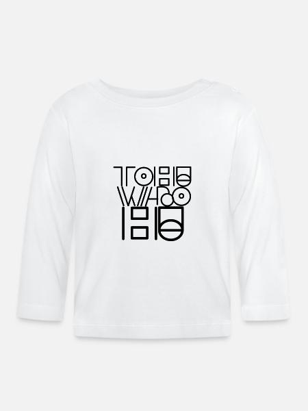 TOHUWABOHUUUU - Baby Bio-Langarmshirt - Weiß