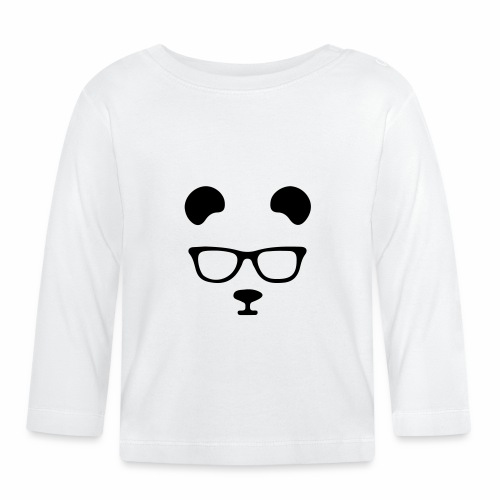 Panda - Baby Bio-Langarmshirt
