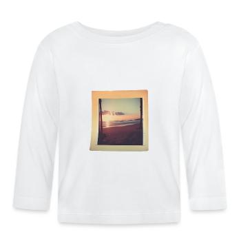 Retro Memories - Organic Baby Long Sleeve T-Shirt - white - Front