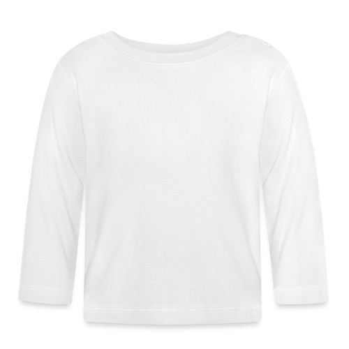 90gQopen T-Shirt | Logga Vit - Långärmad T-shirt baby