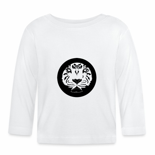 Tigre circulo - Camiseta manga larga orgánico bebé