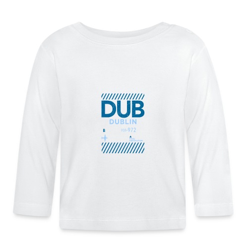 Dublin Ireland Travel - Organic Baby Long Sleeve T-Shirt