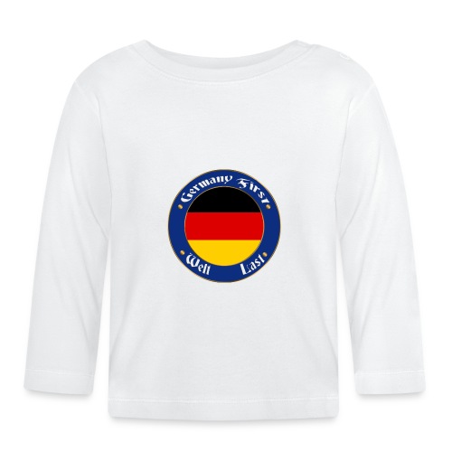 germany first - Organic Baby Long Sleeve T-Shirt