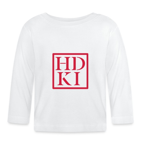 HDKI logo - Organic Baby Long Sleeve T-Shirt