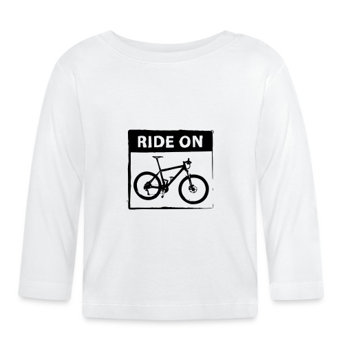 Ride On MTB 1 Color - Baby Langarmshirt