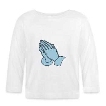 Christentum Collection - Baby Bio-Langarmshirt - Weiß - Vorne