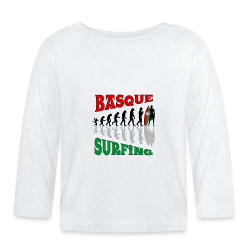 Basque Surfing - Organic Baby Long Sleeve T-Shirt