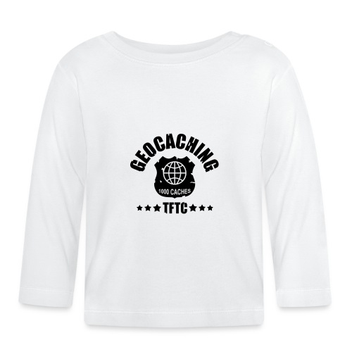geocaching - 1000 caches - TFTC / 1 color - Baby Bio-Langarmshirt