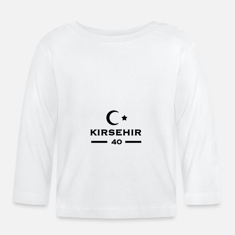 Kirsehir - T-shirt manches longues bio Bébé - blanc