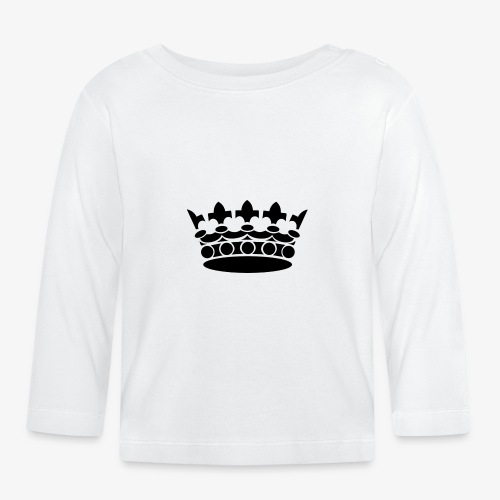 King Crown Mobilskal - Ekologisk långärmad T-shirt baby
