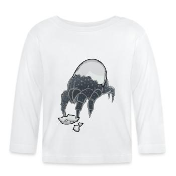 1000 000 000 000 000 000 000 000 000 000 000 0 - T-shirt manches longues bio Bébé - blanc - Devant