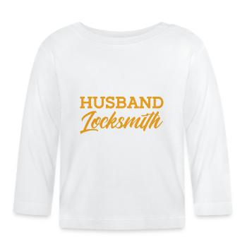 Locksmith Lock Picking Employee Locksmith - Organic Baby Long Sleeve T-Shirt - white - Front