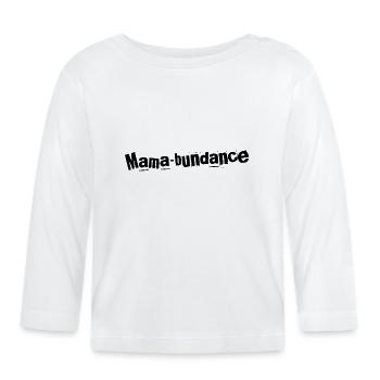 Mama-bundance Chic - T-shirt manches longues bio Bébé - blanc - Devant